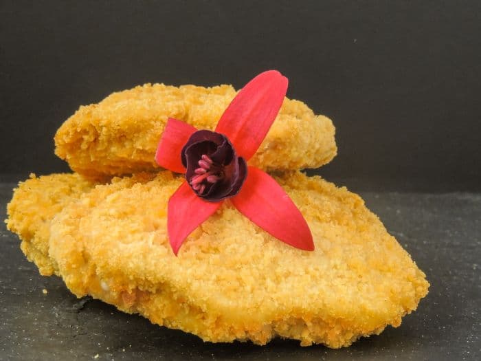 Gevulde kipfilet met kaas en ham